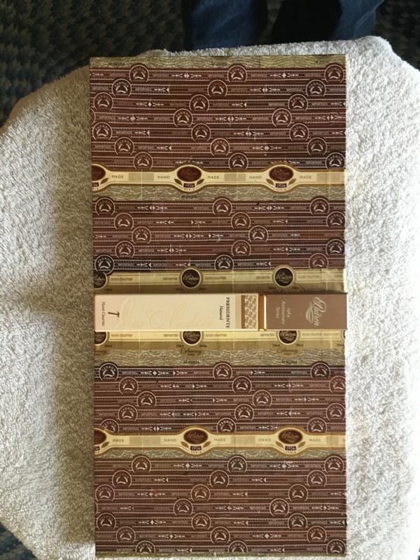 Padron custom cigar band art  w/ Padron square tubo  -CIGart by T - 6 3/4" x 13"