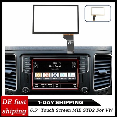 6.5in MIB STD2 Discover Media TOUCH SCREEN DIGITIZER GLAS ERSATZ für VW Display