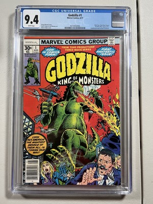 Godzilla 1 (Marvel, 1977)  CGC 9.4 WP