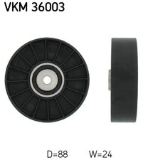 SKF VKM 36003 DEFLECTION/GUIDE PULLEY, V-RIBBED BELT CENTRE,LOWER,LOWER LEFT,UPP