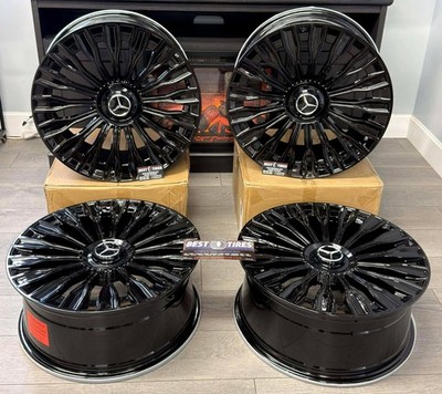 Mercedes Benz AMG 20インチ ホイール 4本セット Set Of 4) 20' Inch Mercedes Amg S C E Class Wheels Rims Staggered