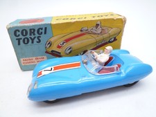 VINTAGE CORGI TOYS 151A LOTUS MK11 LE MANS RACING CAR IN ORIGINAL BOX 1958-61