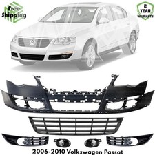 Front Bumper Cover Fog Light Assembly Kit For 2006-2010 Volkswagen Passat Front Bumper Cover Fog Light Assembly Kit For 2006-2010 Volkswagen Passat