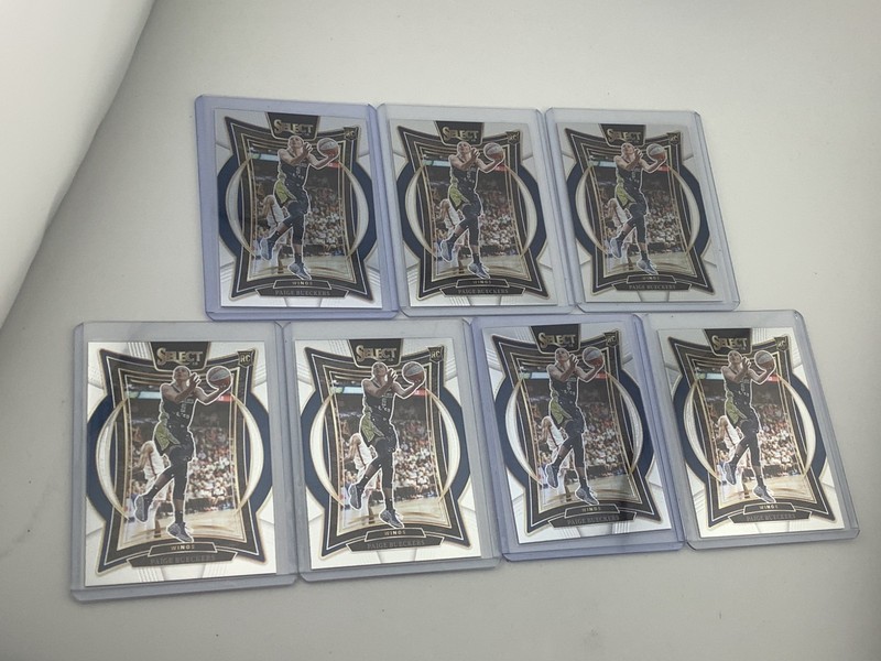 2025 Panini select WNBA Paige Bueckers all #25 lot of 7 cards as pictured