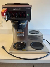 BUNN Automatic Commercial Coffee Brewer with 3 Lower Warmers CWTF15