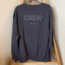 Men&rsquo;s Spotify Crew 2023 Wrapped Gray Sweatshirt