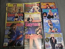 Lot of 11 Easyriders Magazine 1989 Set Vintage Motorcycle Easy Riders