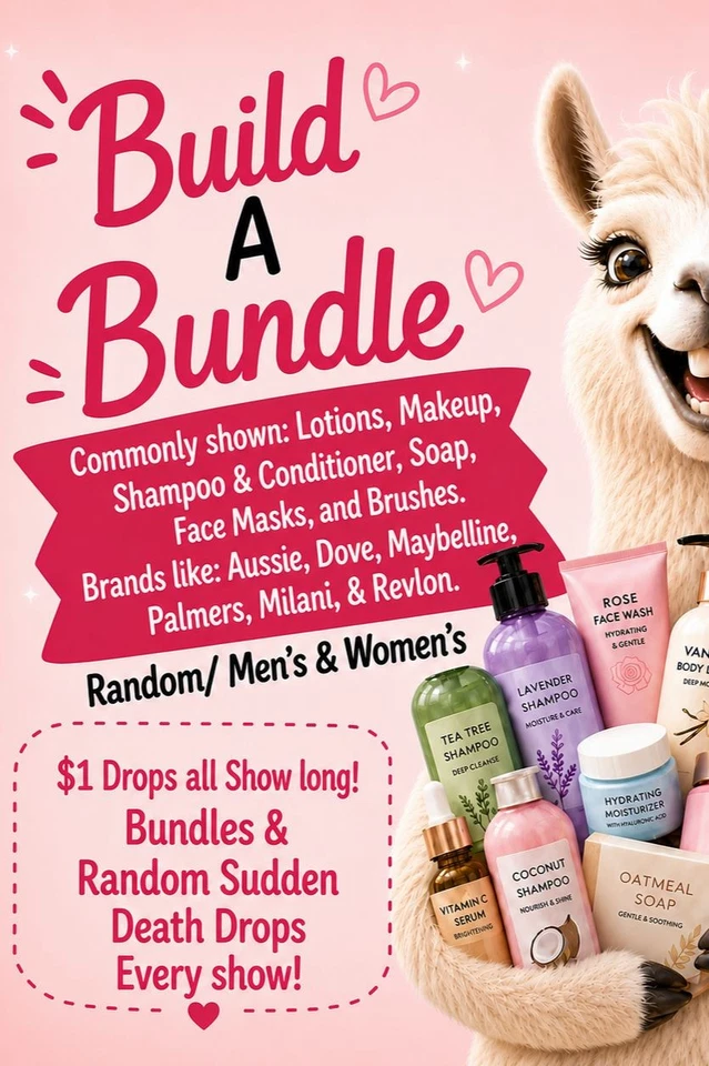 $1 Drops! Facemasks, Lotion, Brushes, Nails, Hair, Makeup! Build A Bundle!