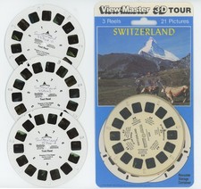 Switzerland View-Master 3 TEST Reels Copy Covers