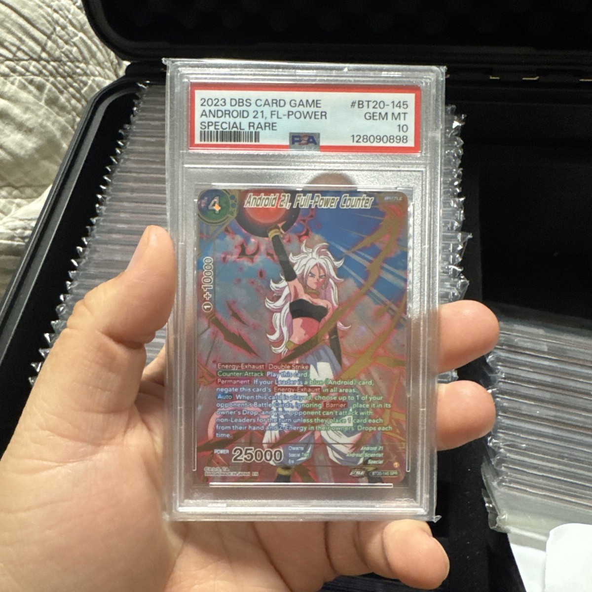 DBS Masters Android 21 Full-Power Counter SPR PSA 10 GEM MINT TCG