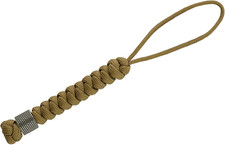 Knife Lanyard with Metal Bead - Paracord Lanyard for Knives  EDC - Knife Fob Pu