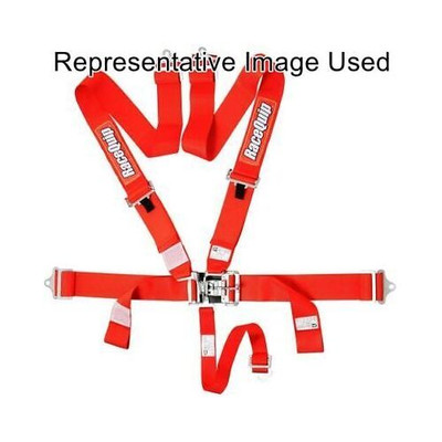 RaceQuip 711011 5-Point Latch & Link Harness Set 3 in. Lap and Shoulder NEW