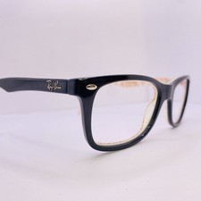 Ray-Ban Eyeglasses Frames Authentic RB 5228 50  17 140 MM Black Red Logo Text