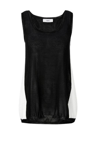 HEINE Damen Strick-Twinset, schwarz-offwhite - Picture 3 of 4