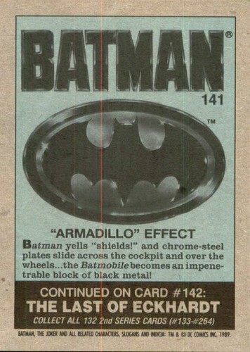 Batman Movie Series 2 Trading Card YOU PICK 1989 Topps DC Comic Michael Keaton - Picture 19 of 265