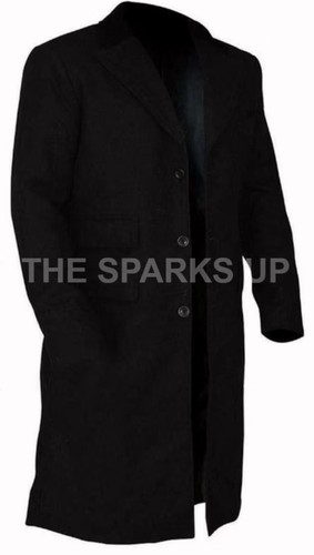 Thomas Shelby Cillian Murphy Peaky Blinders Costume Men's Woolen Trench Coat