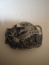 montana belt buckle