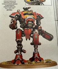 Warhammer 40k Imperial Knights Armiger Warglaive (1) New on Sprue