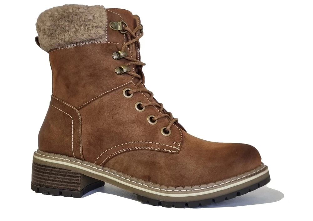 Cipriata Agatella Boots Womens Zip Up Warm Winter Boots
