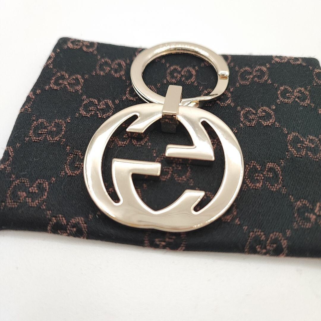 GUCCI Key holder Key ring Key chain Bag charm AUTH Vintage Rare Green