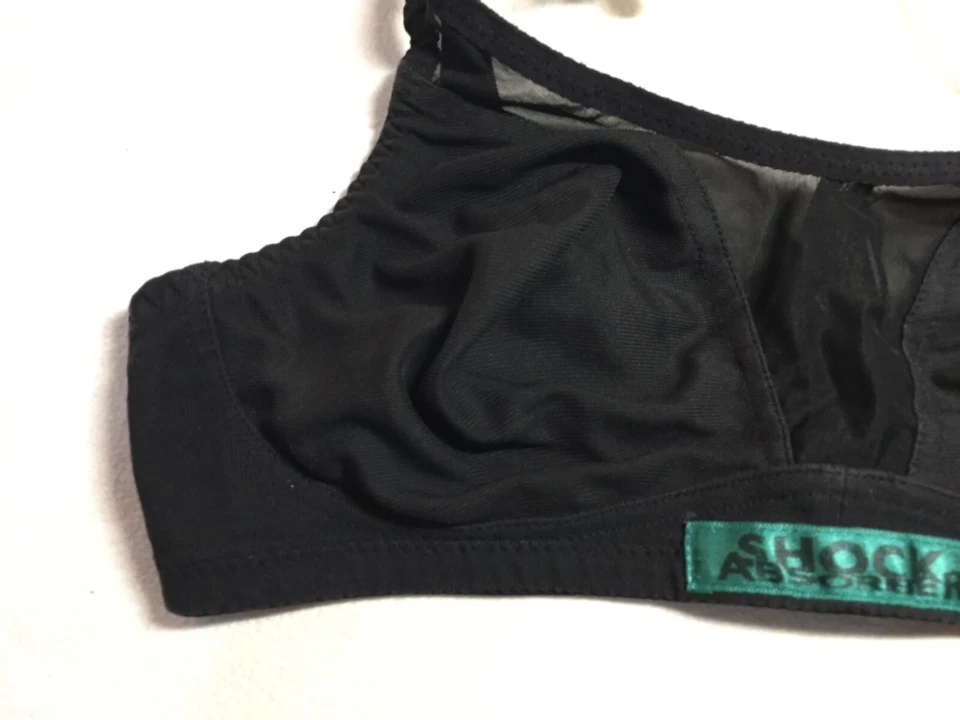 Shock absorber Size us 34b  eu 75b it 3b Unpadded underwired Black  - Image 2 of 4