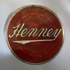 1939 - 1942 Henny Packard Side Of Hood Emblem Medallion 2.25 Cloisonne 1939 - 1942 Henny Packard Side Of Hood Emblem Medallion 2.25 Cloisonne