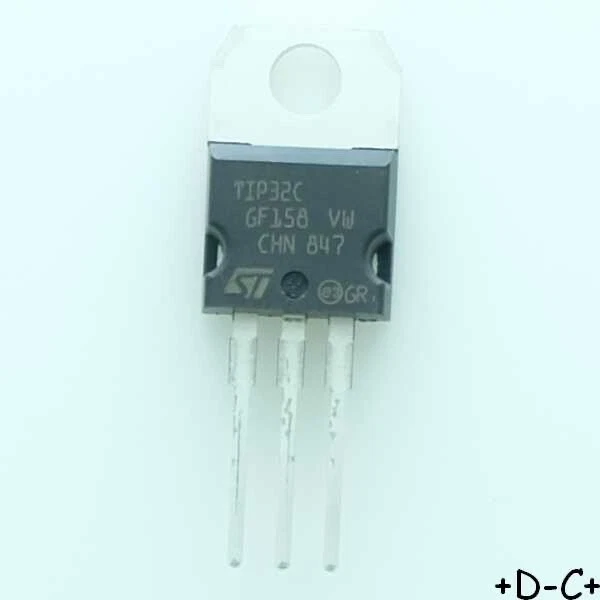 STMICROELECTRONICS TIP32C Transistor PNP 100V 3A TO-220 STM RoHS