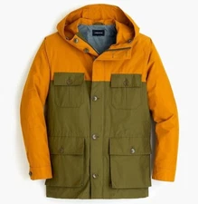 JCREW Mountain parka Size Small K8860 MOUNTAIN OLIVE