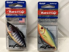New in Package Bill Lewis Rat-L-Trap - Oxbow + Blueberry Perch - 1/2 oz - 3 inch