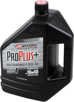 MAXIMA RACING OIL Pro Plus+ 4T Oil - 10W-40 - 1 U.S. gal. 30-029128