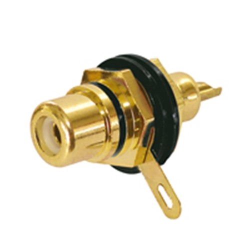 RCA BUILT-IN SOCKETS GOLD PLATED built-in socket RCA 2 Piece - Picture 3 of 6