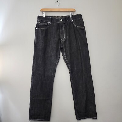 Vintage 90s Levis Pants Mens 36x32 Silver Tab Straight Denim Jeans
