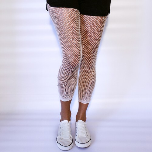 Gipsy Diamanté Fishnet Leggings|One 