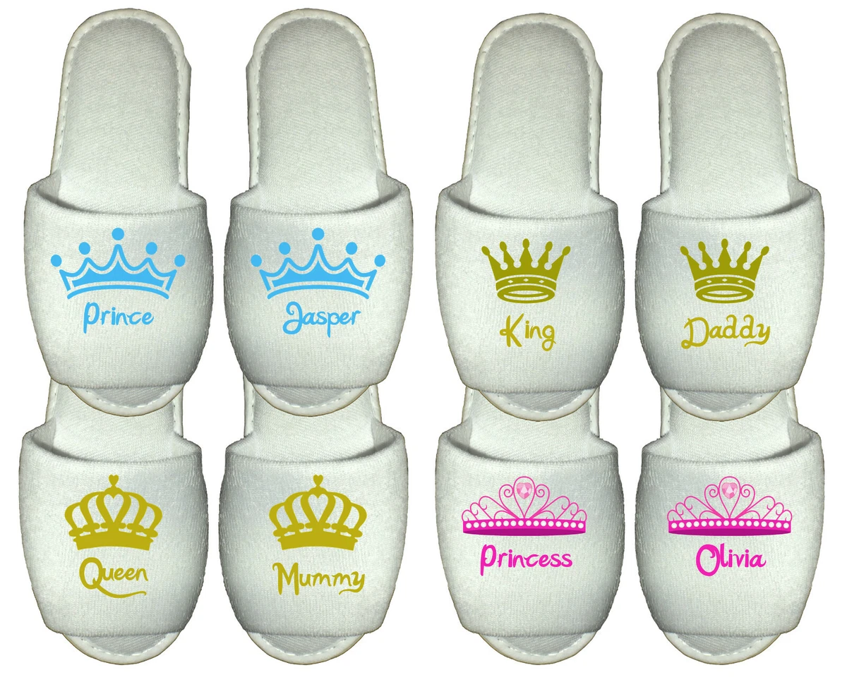Personalised daddy shop slippers
