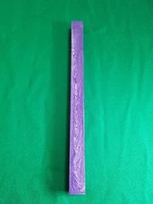 1 VIOLET PURPLE JUMA GEM PEN BLANK  .750" x .750" x 6" STEM TURNING SQUARE 