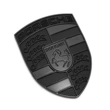 New Front Hood Crest Black Edition Badge Emblem For 911 Cayenne Boxster Cayman
