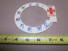 Vintage Santa Fe Railroad Telephone Dialer Number Enlarger