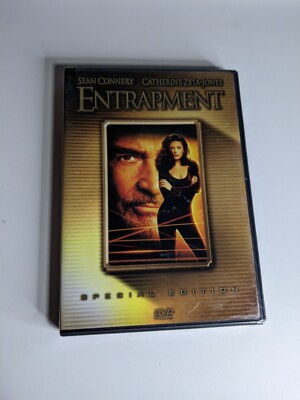 Entrapment Starring Sean Connery And Catherine Zeta Jones DVD Movie Sealed 