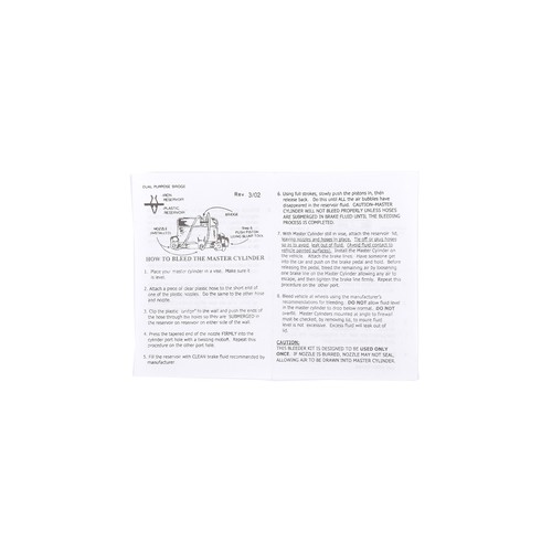 7" Dual Universal Power Brake Booster Assembly with 1" Bore Fits for Disc/Disc - Picture 15 of 16