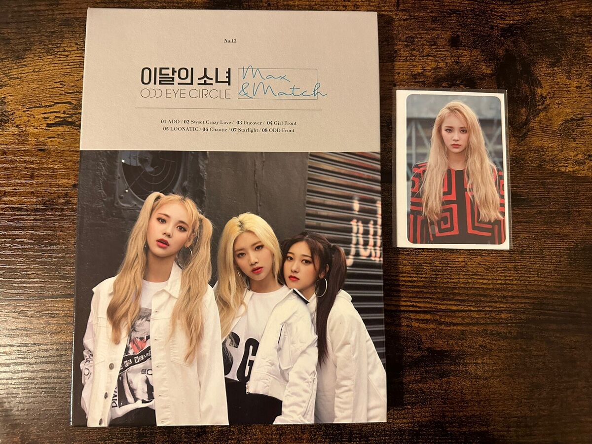 Loona OEC Odd Eye Circle Max & Match Limited Album Versi Loona OEC Odd Eye Circle Max & Match Limited Album Versi