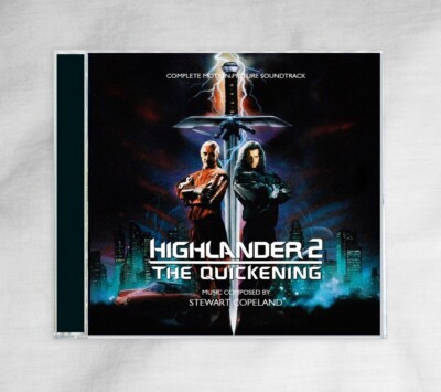 Highlander II: The Quickening (1991) Complete Soundtrack 2CD Stewart Copeland