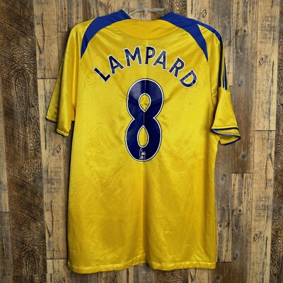 Chelsea FC 2008-09 Third Soccer Jersey LAMPARD #8 Adidas