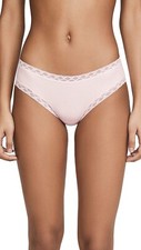 Natori 255908 Women's Bliss Cotton Girl Briefs Underwear Size Medium