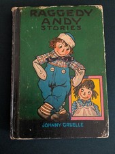 RAGGEDY ANN AND ANDY 1960'S EDITION VINTAGE BOOK, BEAUTIFUL ILLUSTRATIONS