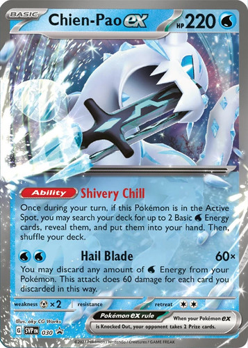 Pokemon Chien-Pao ex Scarlet & Violet: Black Star Promos 030 Holofoil NM Promo