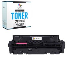 1-Pack Replacement 414X Magenta Toner Cartridge for HP Color LaserJet Pro M454dw