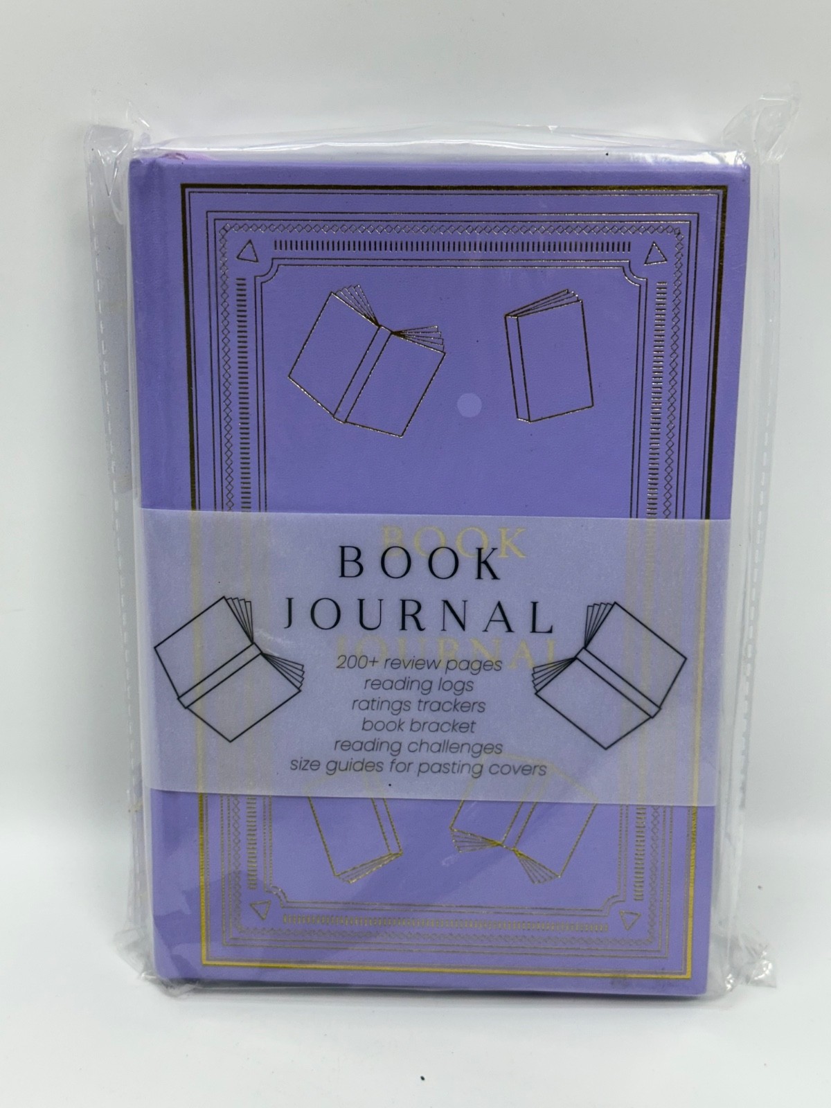 LINDA TONG PLANNERS Book/Reading Journal - Lavender A5