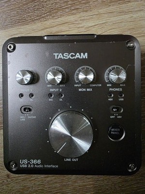 Tascam US-366 Audio Interface DSP Mischpult Effekt