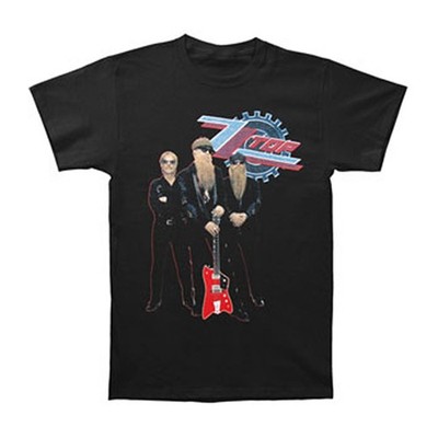 Men's ZZ Top Gear 2007 Tour T-shirt Small Black