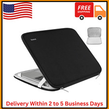 Laptop Sleeve 15.6 Inch Hsmienk Durable Shockproof Protective Cover Flip Case